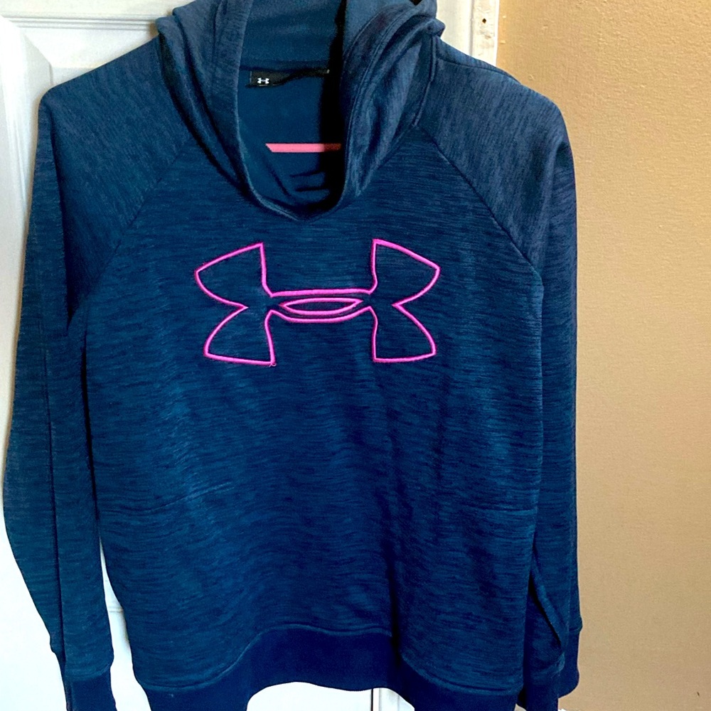 Navy blue Under Armour hoodie size XL